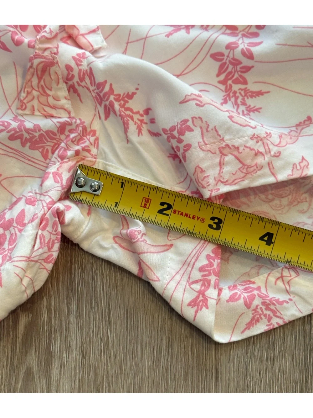 Piyama Maggie Pyjama Set Summer Toile Pink Pajamas Loungewear Sleep Cottage XL